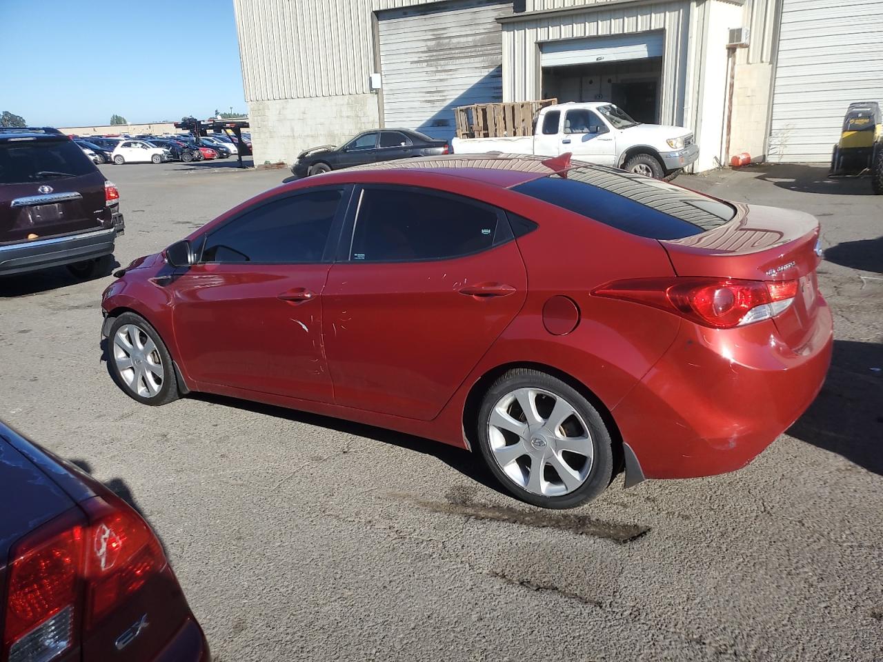 Lot #2862824320 2012 HYUNDAI ELANTRA GL