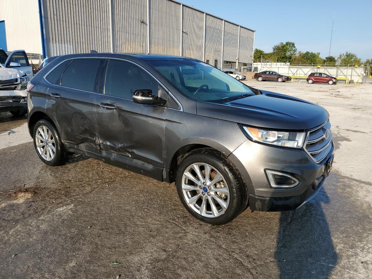 Lot #2940746399 2017 FORD EDGE TITAN