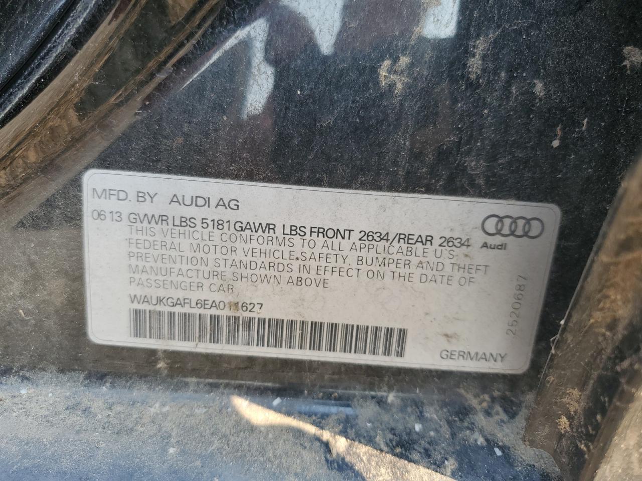 Lot #2828375300 2014 AUDI S4 PRESTIG