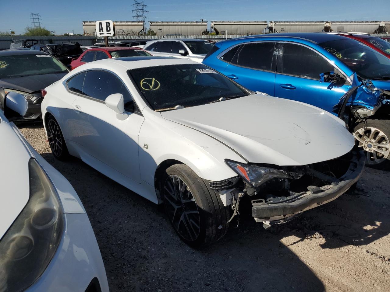 Lot #2991263119 2015 LEXUS RC 350