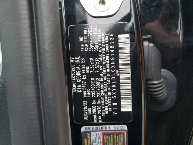 2022 KIA SORENTO S - 5XYRLDLCXNG148136