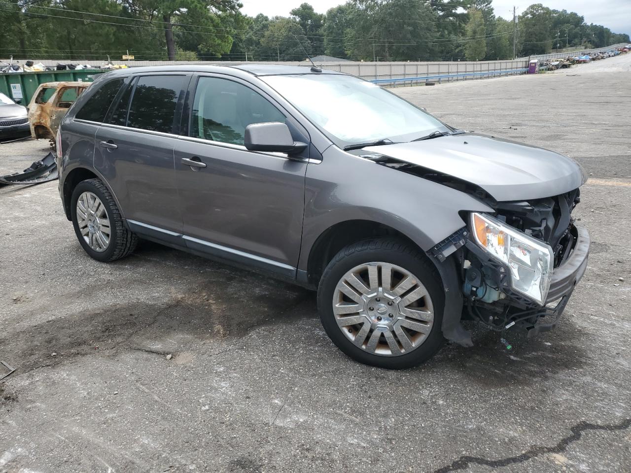 Lot #2905223519 2010 FORD EDGE LIMIT