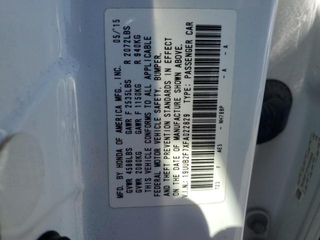 VIN 19UUB2F7XFA022829 2015 Acura TLX, Advance no.13