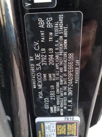 2023 KIA FORTE LX - 3KPF24AD9PE666188