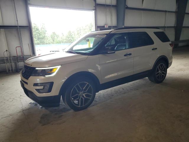 FORD EXPLORER S 2017 white  gas 1FM5K8GT5HGD55579 photo #1