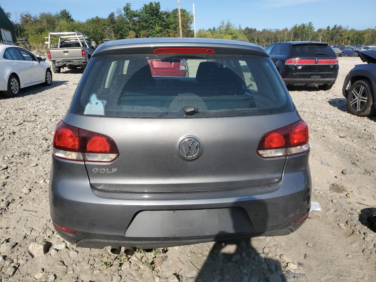 Lot #2888622123 2014 VOLKSWAGEN GOLF