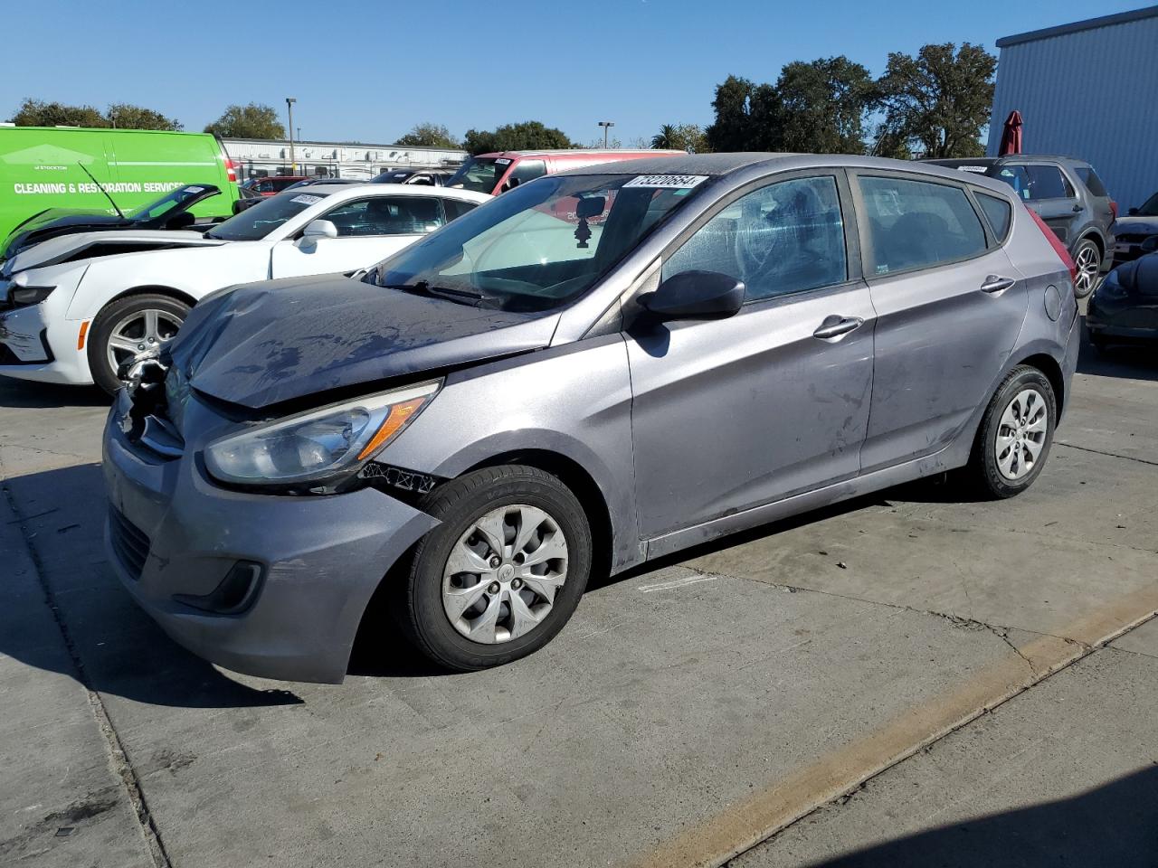 Lot #2890452843 2017 HYUNDAI ACCENT SE