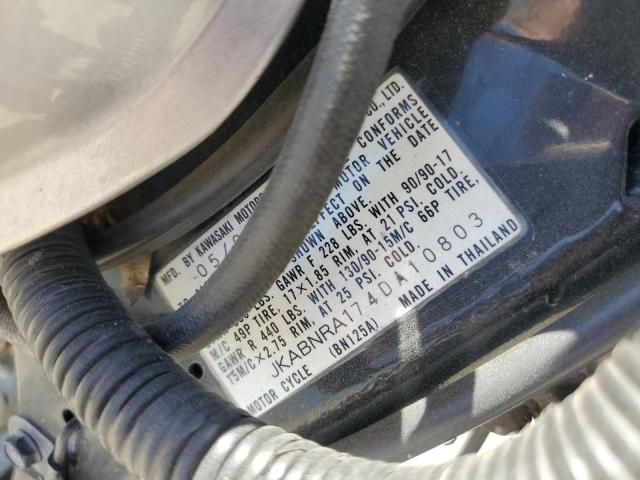 2004 KAWASAKI BN125 A - JKABNRA174DA10803