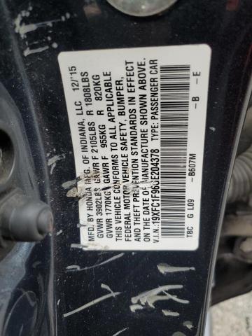 2016 HONDA CIVIC TOUR - 19XFC1F96GE204378