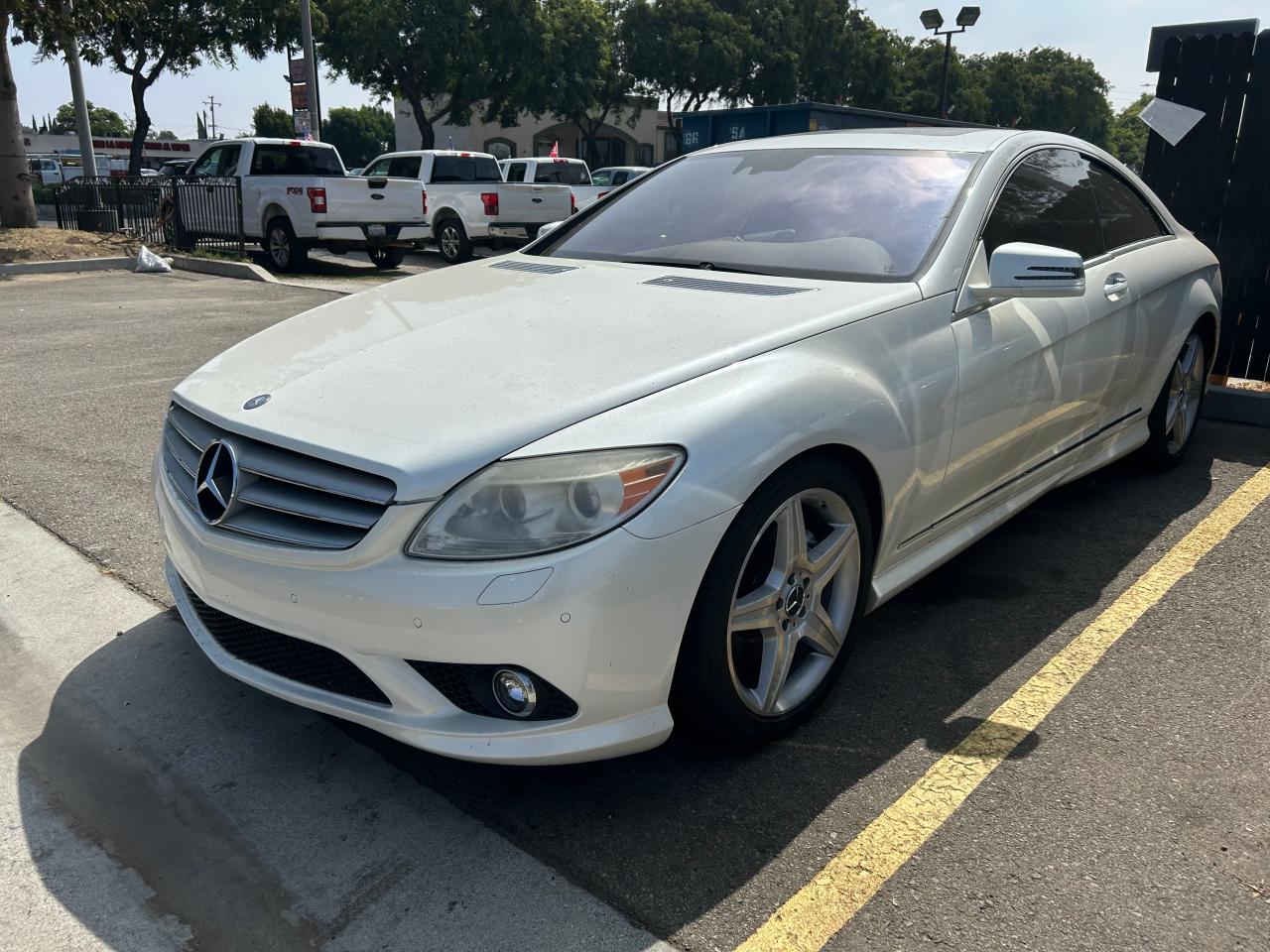 MERCEDES-BENZ CL 550 4MA 2010 cream coupe gas WDDEJ8GB7AA025620 photo #3