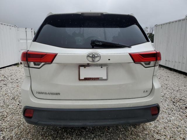 VIN 5TDZZRFH9KS349768 2019 Toyota Highlander, LE no.6