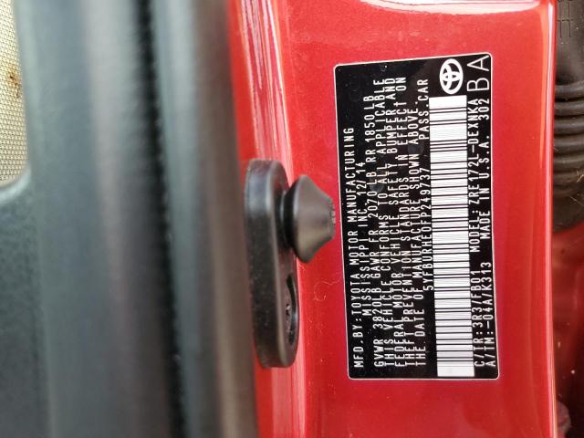 2015 TOYOTA COROLLA L - 5YFBURHE0FP249737