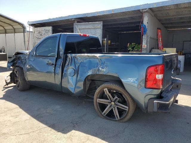 CHEVROLET SILVERADO 2008 blue  gas 1GCEC14C78Z128671 photo #3