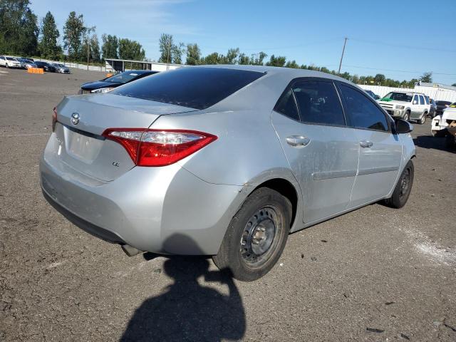 TOYOTA COROLLA L 2015 silver  gas 2T1BURHE4FC336461 photo #4