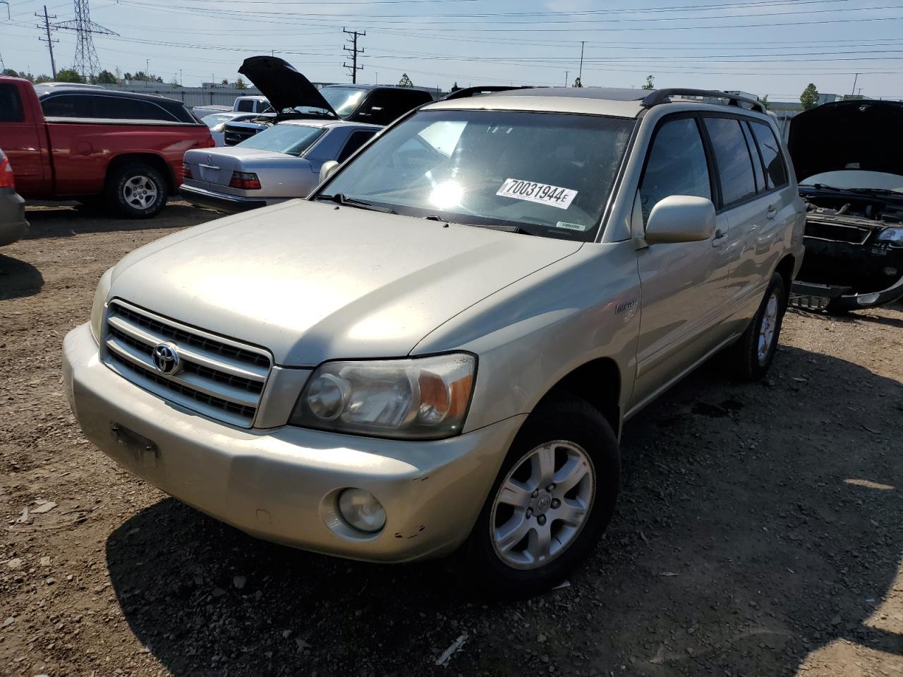 Lot #2960091137 2003 TOYOTA HIGHLANDER