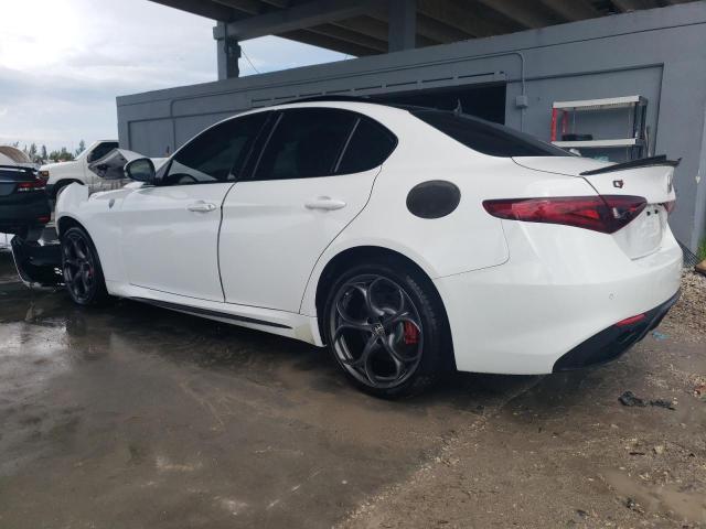 ALFA ROMEO GIULIA TI 2019 white  gas ZARFANBN6K7615665 photo #3