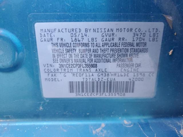 2015 NISSAN VERSA NOTE - 3N1CE2CP3FL355908