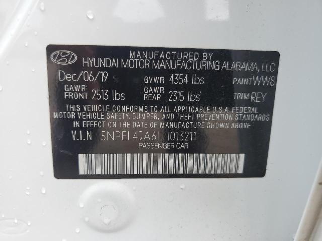 2020 HYUNDAI SONATA SEL - 5NPEL4JA6LH013211