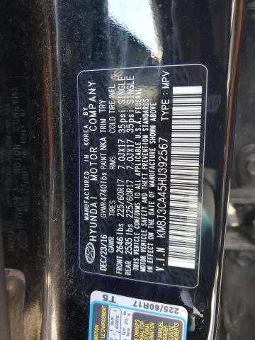 2017 HYUNDAI TUCSON LIM - KM8J3CA45HU392567