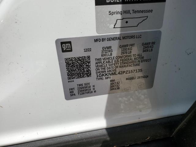 2023 GMC ACADIA SLT - 1GKKNML42PZ157135