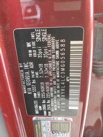 2021 KIA SORENTO S - 5XYRL4LC3MG056588