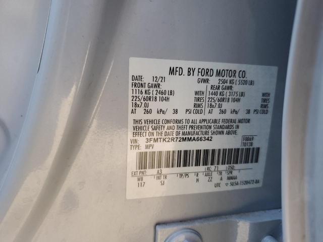 2021 FORD MUSTANG MA - 3FMTK2R72MMA66342