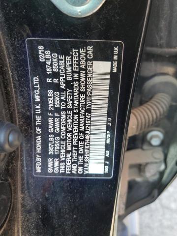 2018 HONDA CIVIC SPOR - SHHFK7H46JU216747