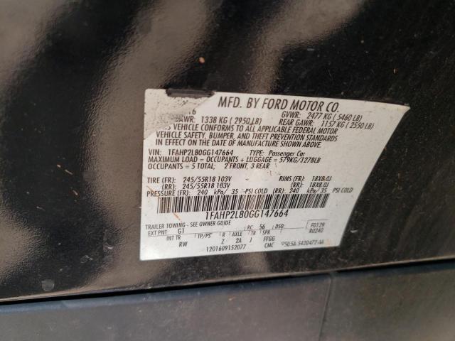 2016 FORD TAURUS POL - 1FAHP2L80GG147664