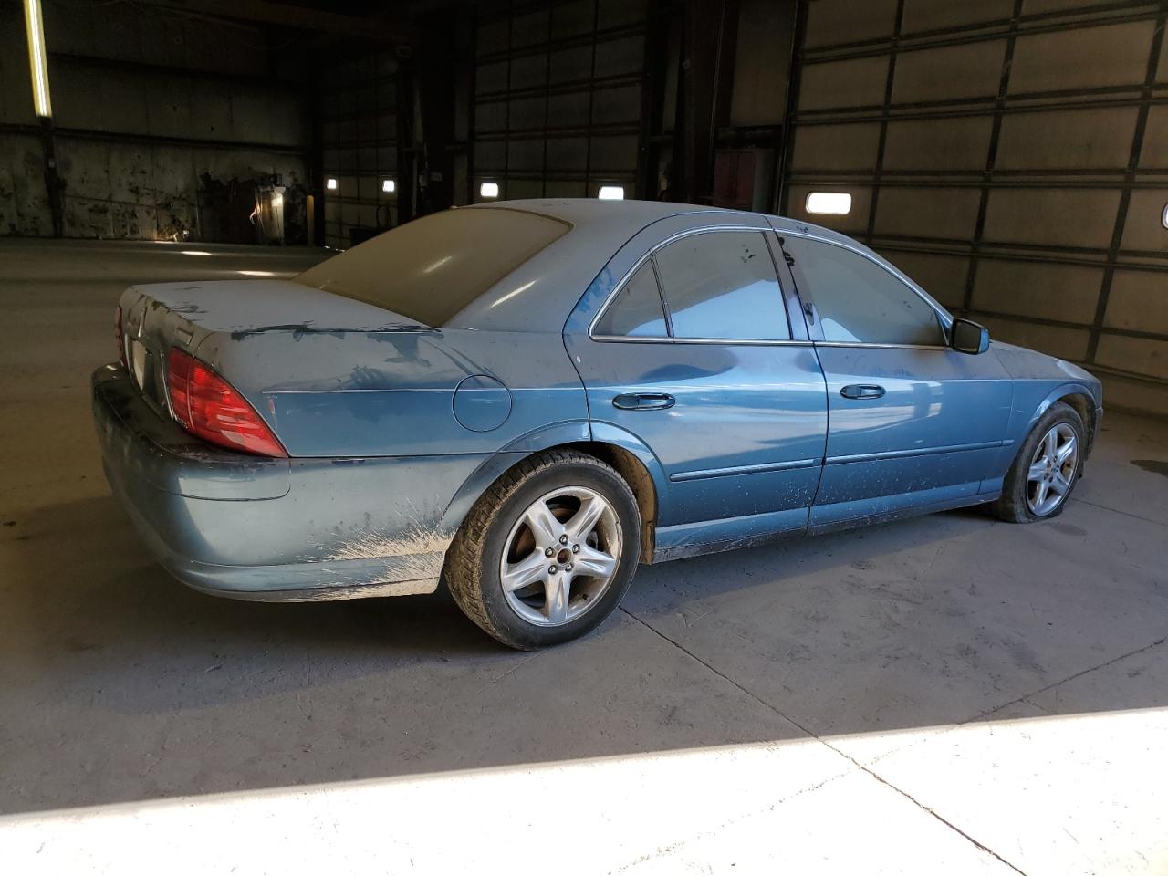 LINCOLN LS 2002 blue  gas 1LNHM87A02Y625020 photo #4