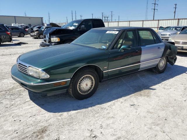 OLDSMOBILE 98 REGENCY 1995 green  gas 1G3CX52K1S4300999 photo #1