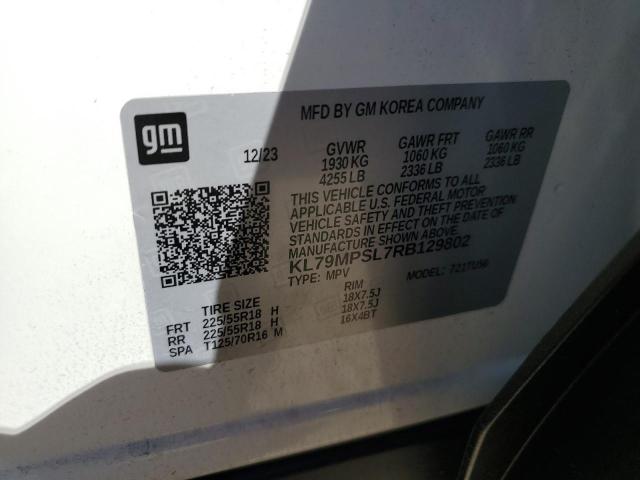 2024 CHEVROLET TRAILBLAZE - KL79MPSL7RB129802