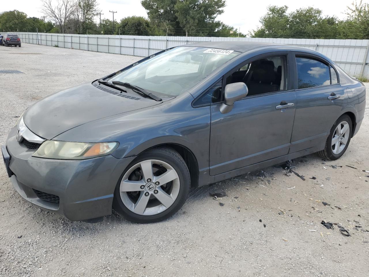 HONDA CIVIC LX-S 2010 gray  gas 2HGFA1F67AH313263 photo #1