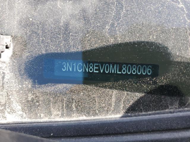 2021 NISSAN VERSA SV - 3N1CN8EV0ML808006