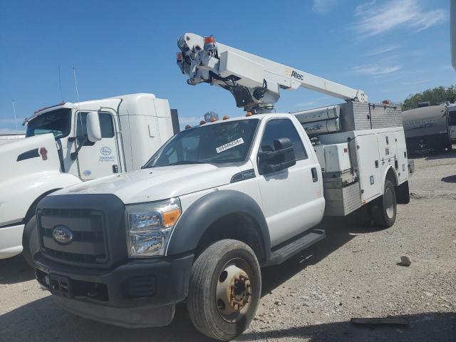 FORD F450 SUPER 2012 white  gas 1FDUF4GY9CEC07203 photo #1