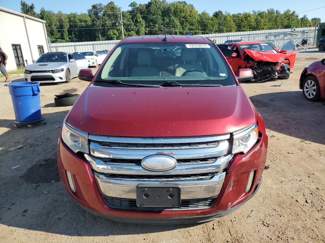 Lot #2886508970 2013 FORD EDGE LIMIT