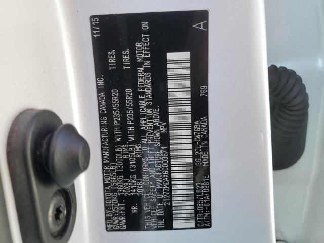 2016 LEXUS RX 350 - 2T2ZZMCAXGC003671