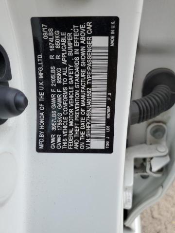 2018 HONDA CIVIC EX SHHFK7H59JU401562