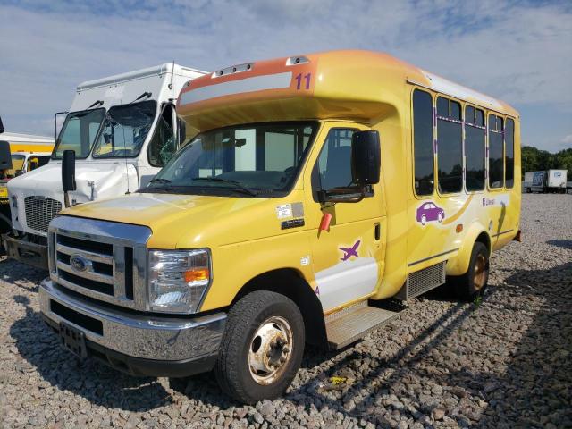 FORD ECONOLINE 2018 yellow  gas 1FDEE3FS8JDC01393 photo #3