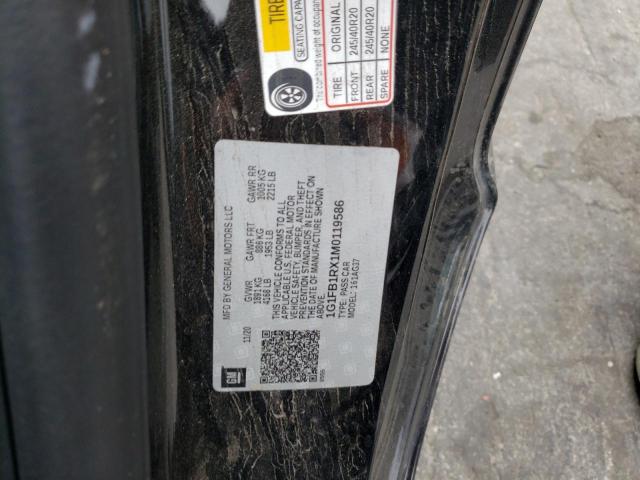 2021 CHEVROLET CAMARO LS - 1G1FB1RX1M0119586