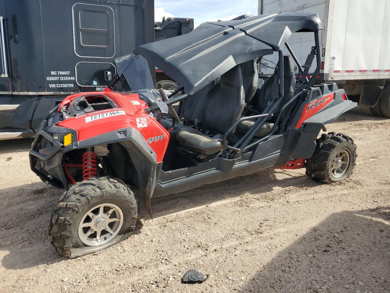 Lot #3028569926 2012 POLARIS RANGER RZR