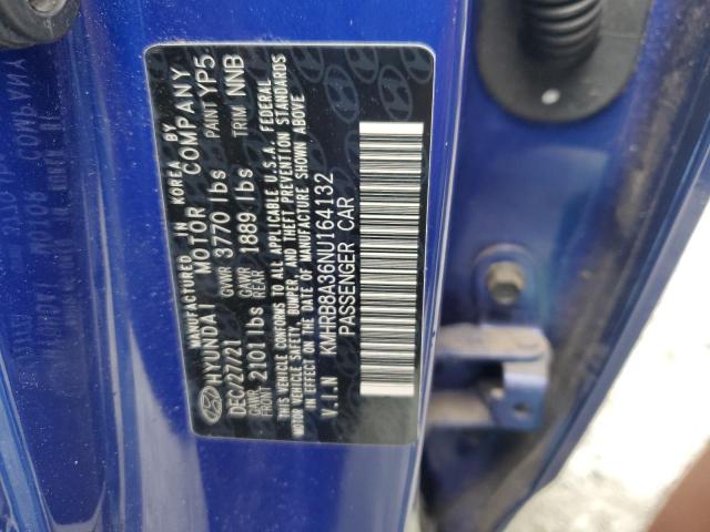 2022 HYUNDAI VENUE SE - KMHRB8A36NU164132