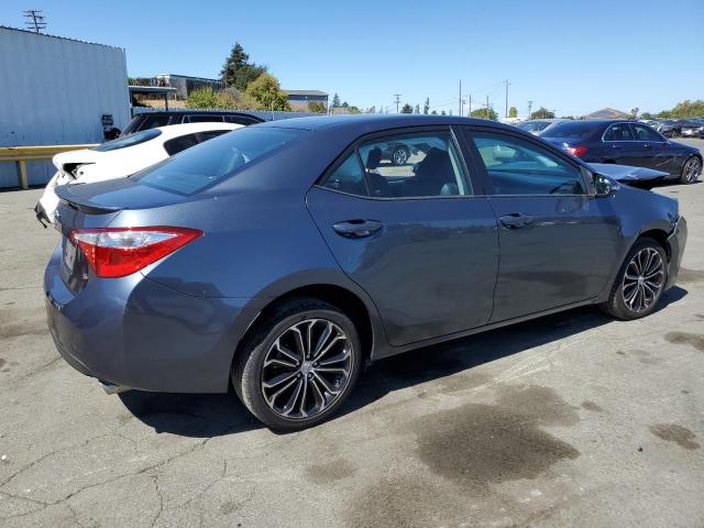 TOYOTA COROLLA L 2015 blue  gas 2T1BURHE1FC288384 photo #4