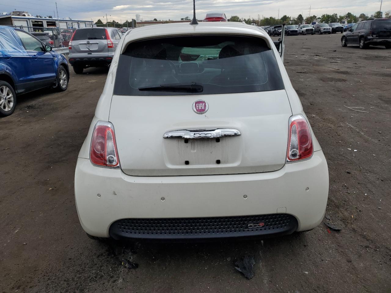 Lot #2936157296 2017 FIAT 500 ELECTR