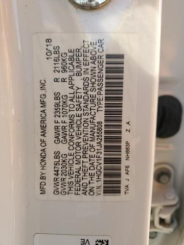 2018 HONDA ACCORD SPO 1HGCV1F31JA255808