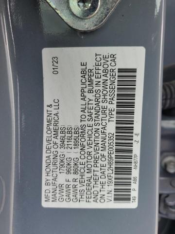 2023 HONDA CIVIC SPOR - 19XFL2H89PE005352