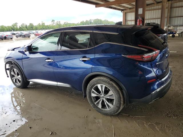 NISSAN MURANO S 2022 blue  gas 5N1AZ2AJ6NC124823 photo #3