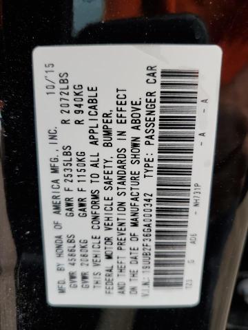 2016 ACURA TLX - 19UUB2F36GA000342