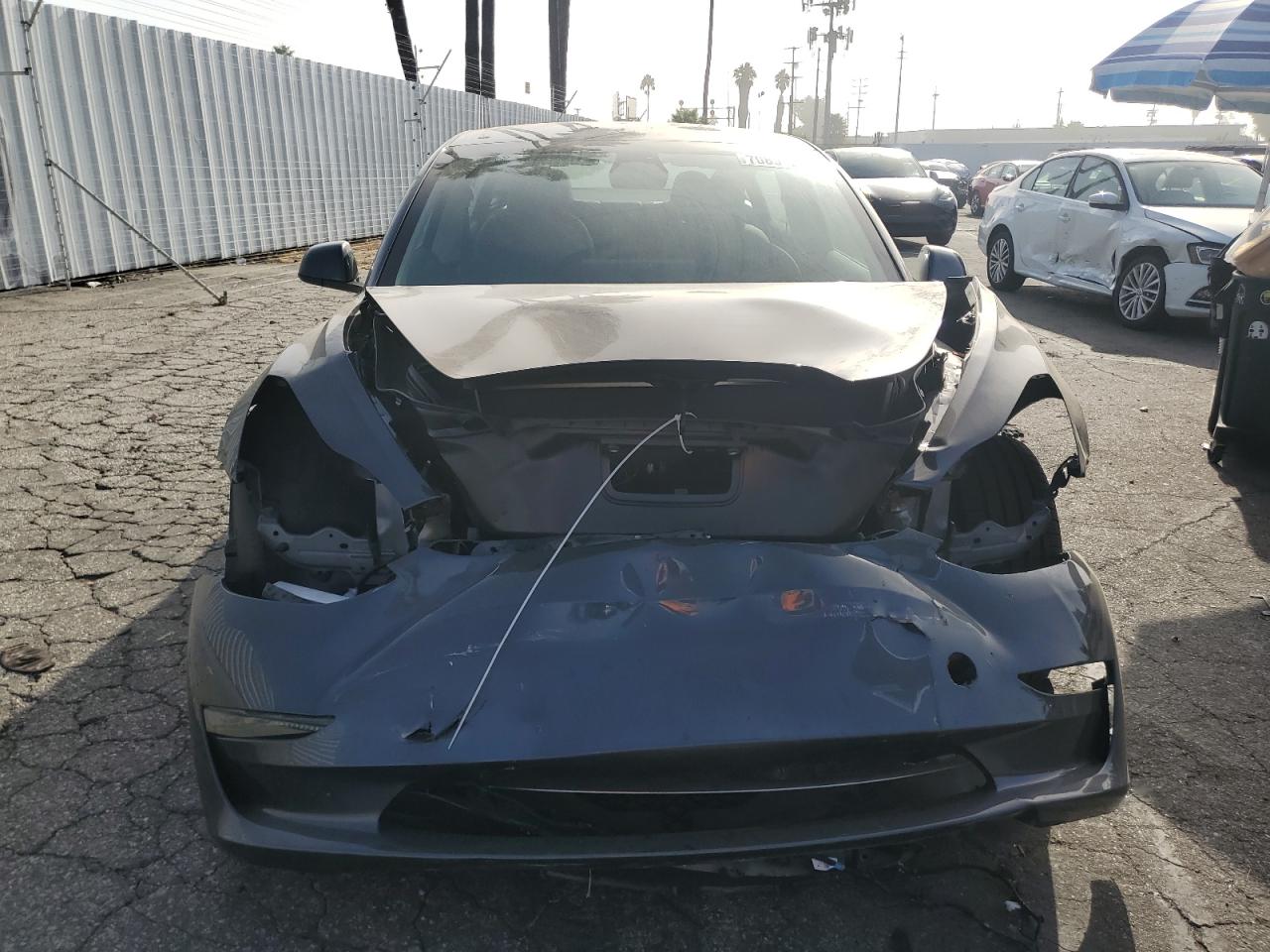 Lot #3033461082 2023 TESLA MODEL 3