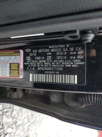 2019 KIA RIO S - 3KPA24AB4KE172385