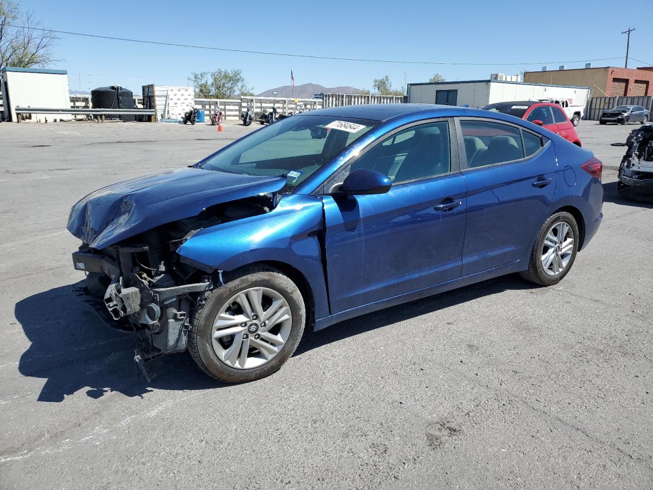 Lot #2953045613 2020 HYUNDAI ELANTRA SE